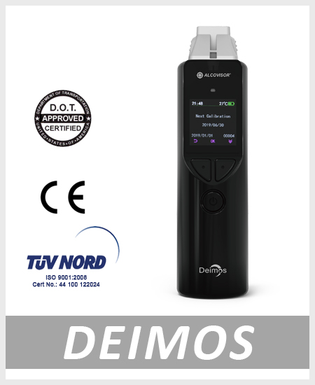 alcohol tester breathalyzer Deimos